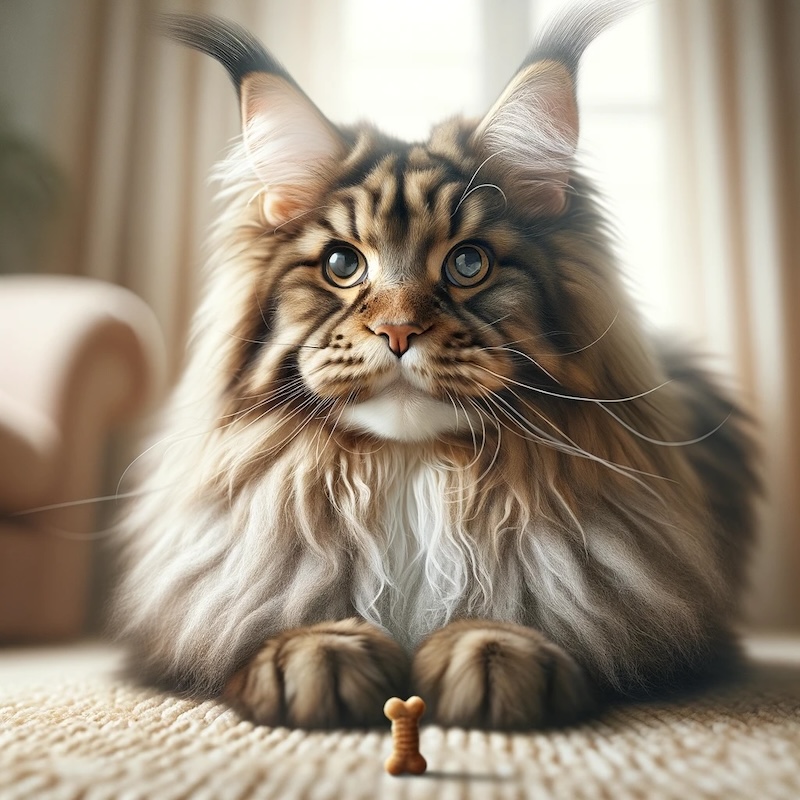 maine coon friandise